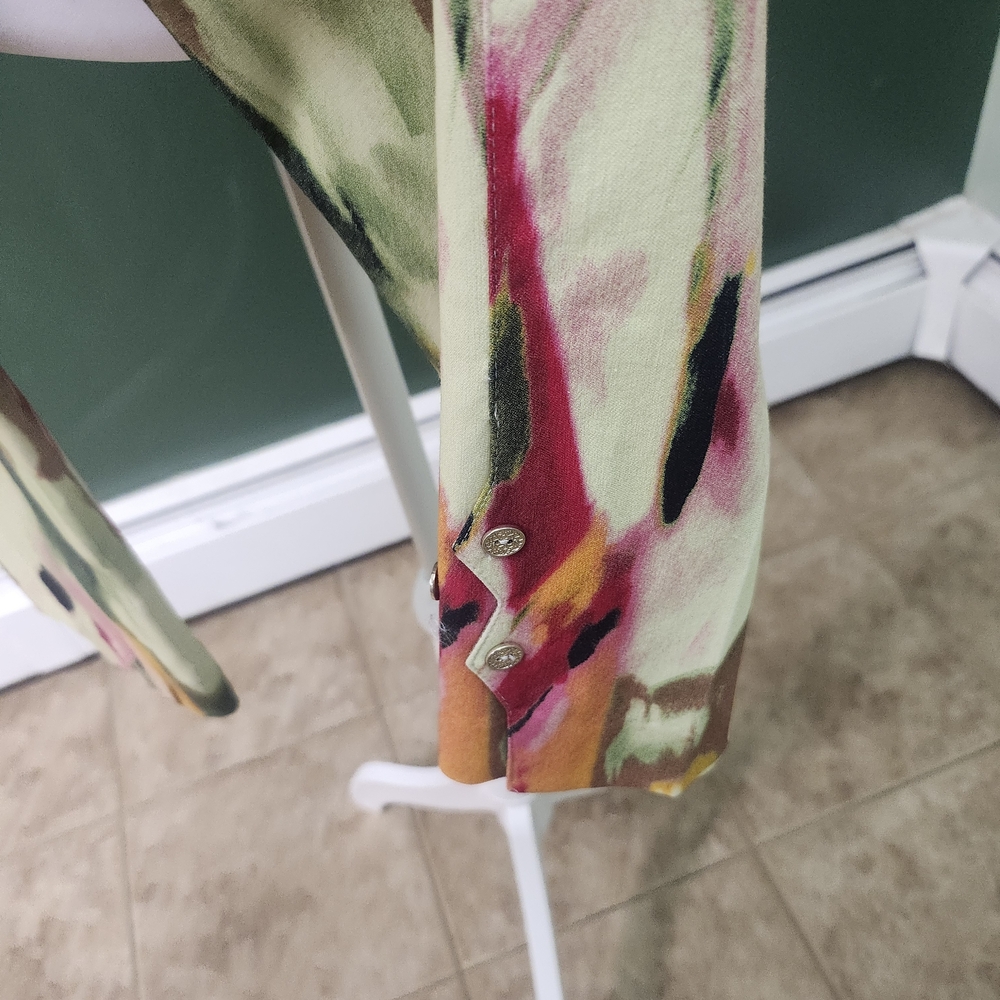 Insight Multicolor Abstract Pencil Pants - Picture 4 of 8